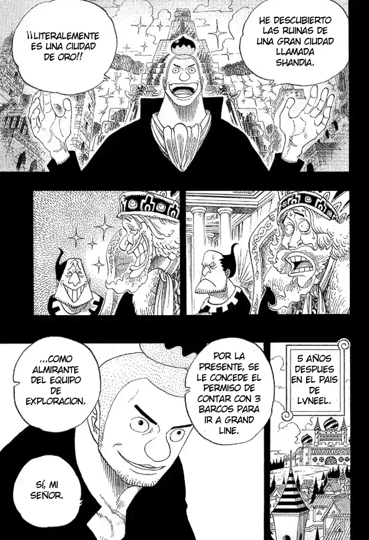 One Piece Capítulo 292 - Página 3 en español