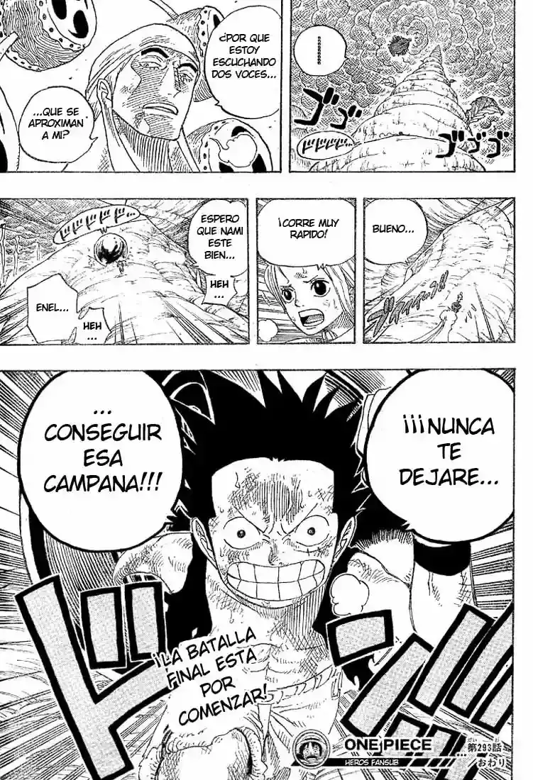 One Piece Capítulo 293 - Página 17 en español