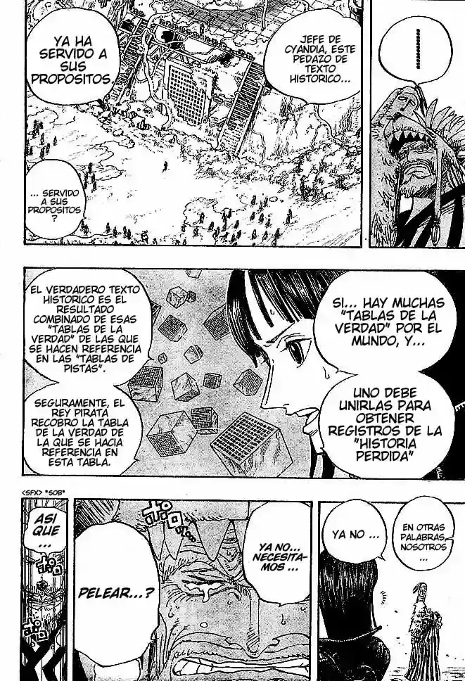 One Piece Capítulo 301 - Página 14 en español