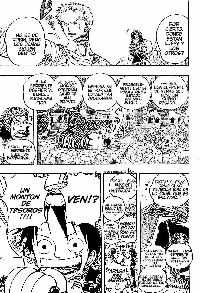 One Piece Capítulo 301 - Página 7 en español