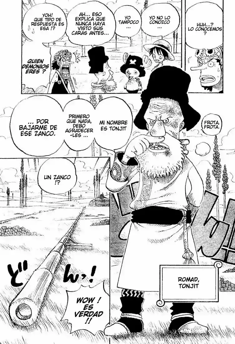 One Piece Capítulo 305 - Página 3 en español