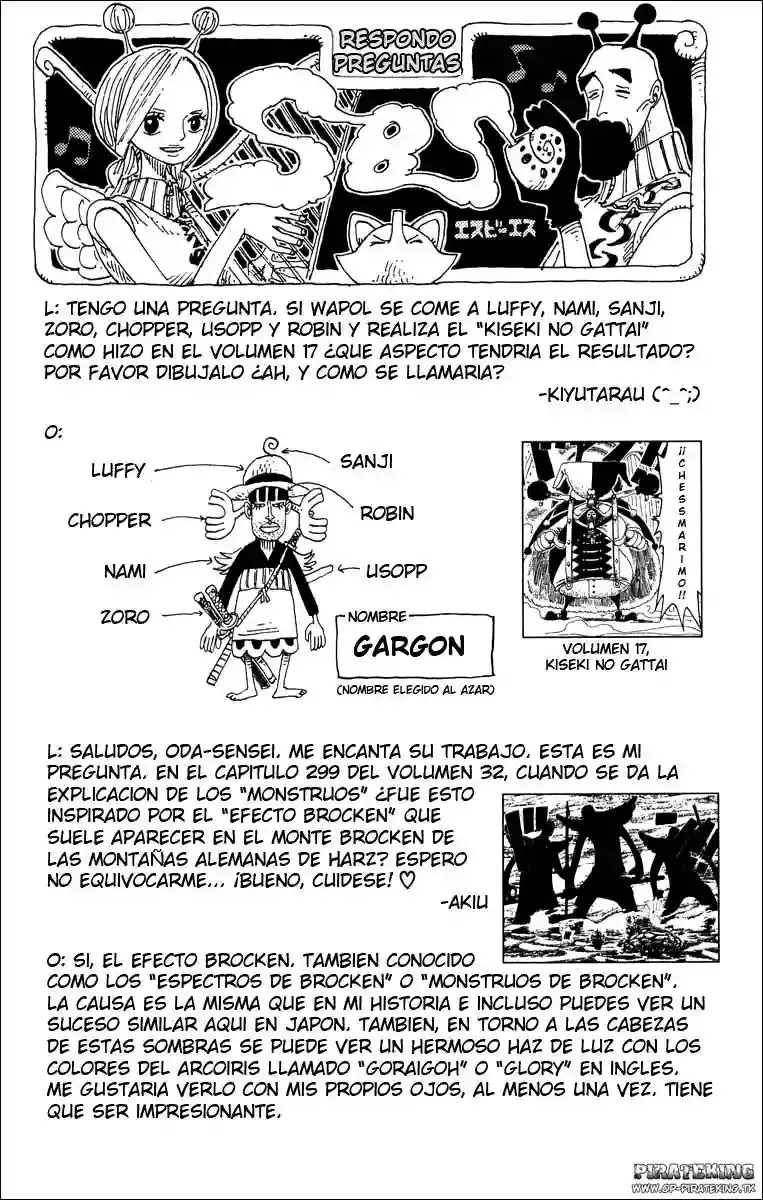 One Piece Capítulo 308 - Página 20 en español