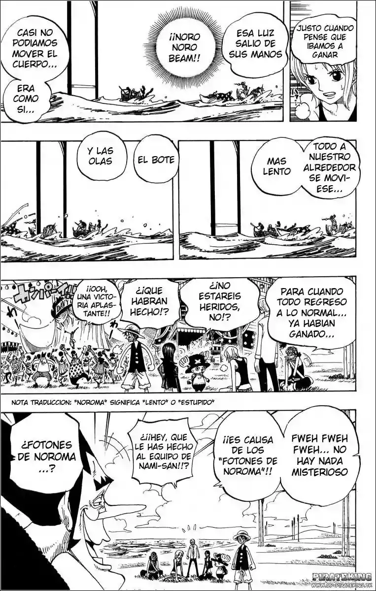 One Piece Capítulo 309 - Página 4 en español