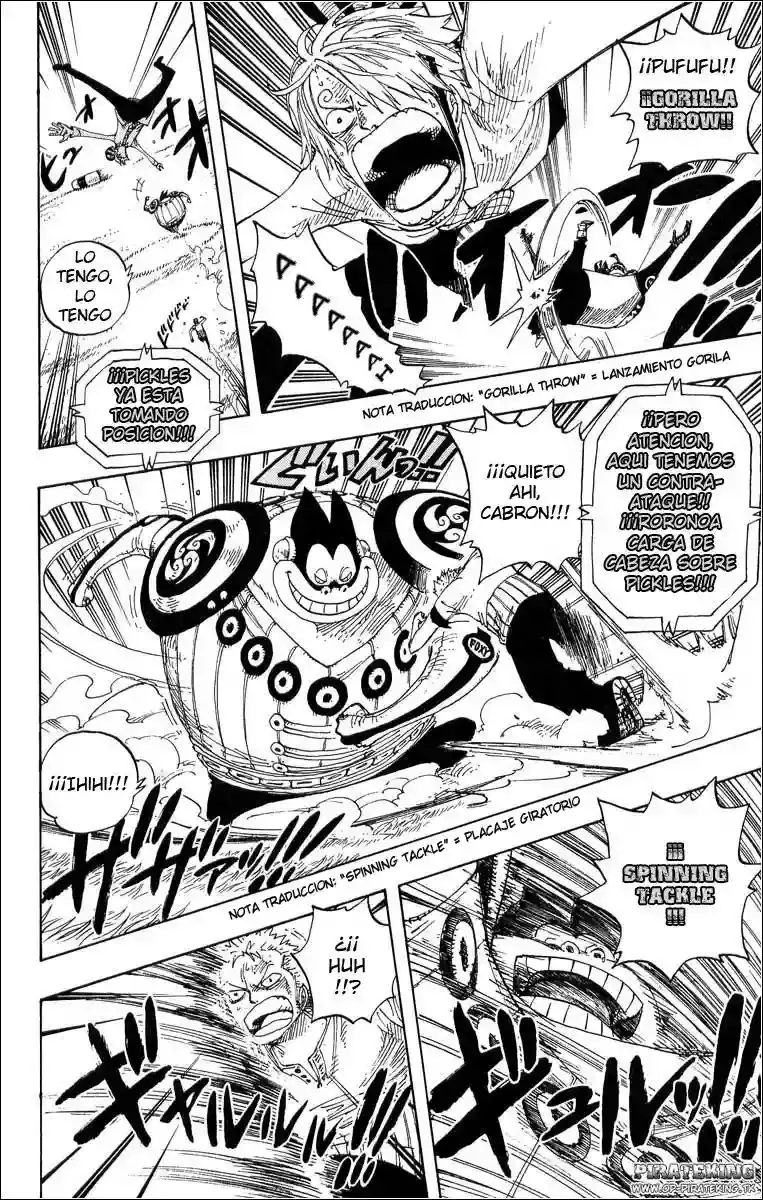 One Piece Capítulo 310 - Página 15 en español