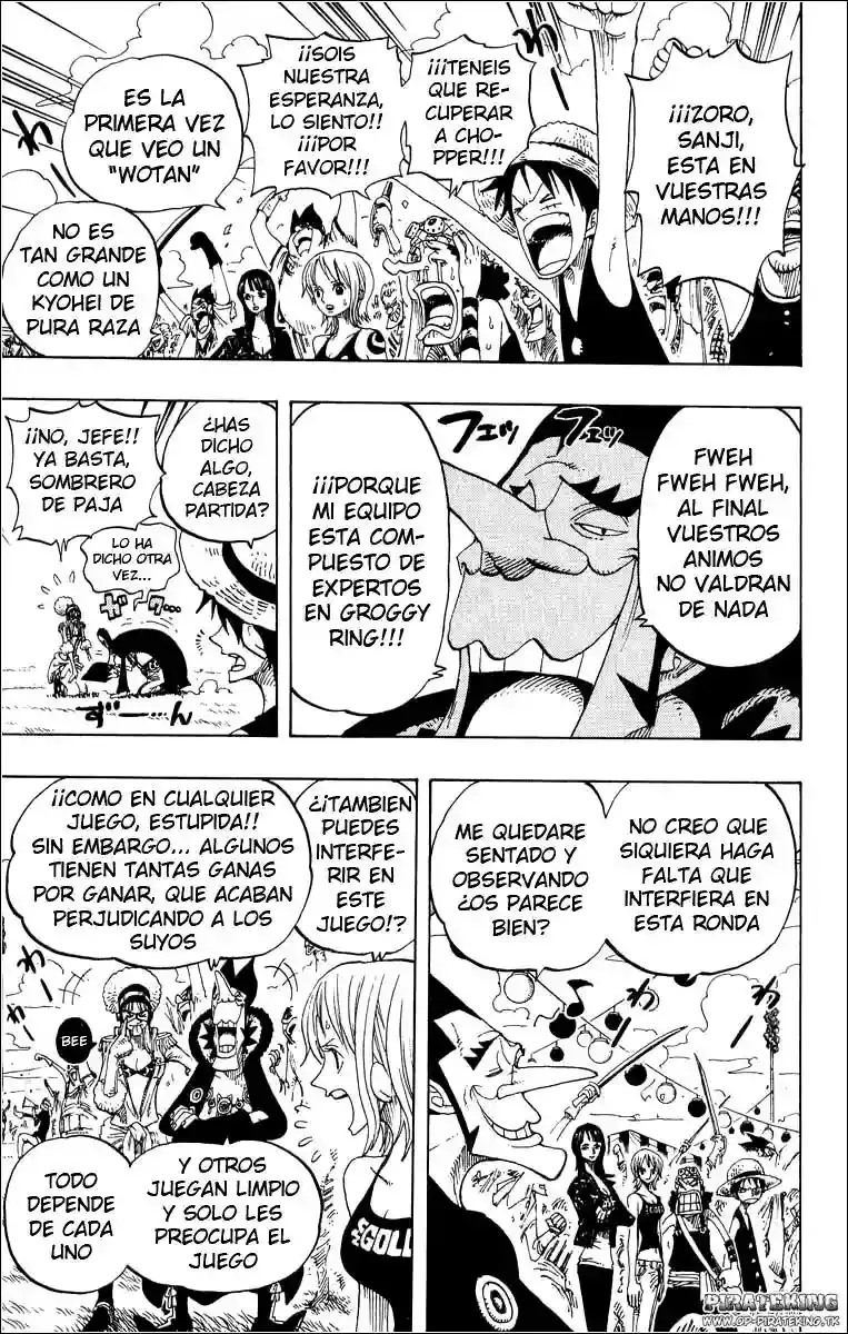 One Piece Capítulo 310 - Página 6 en español