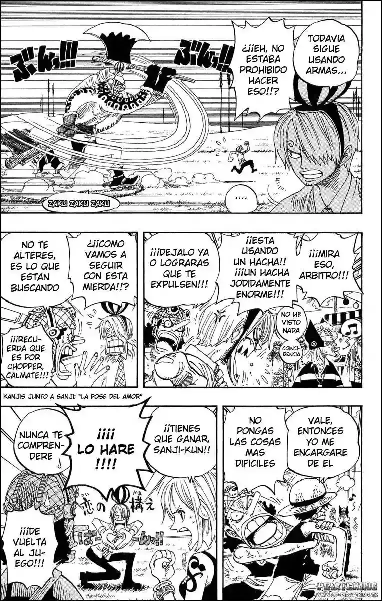 One Piece Capítulo 311 - Página 7 en español