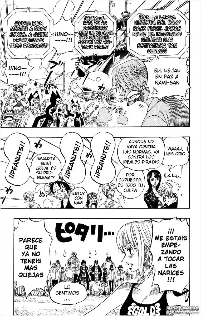 One Piece Capítulo 313 - Página 7 en español