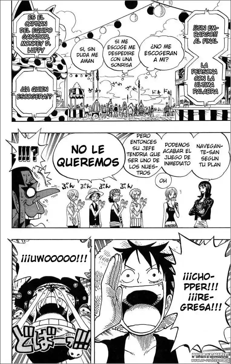 One Piece Capítulo 313 - Página 8 en español