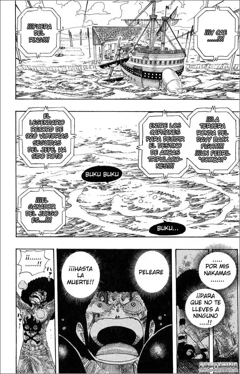 One Piece Capítulo 318 - Página 4 en español