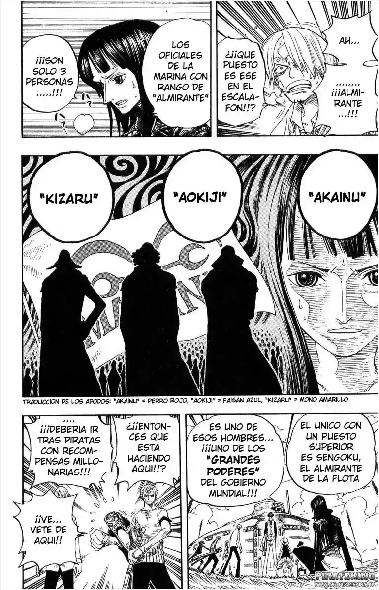 One Piece Capítulo 319 - Página 4 en español