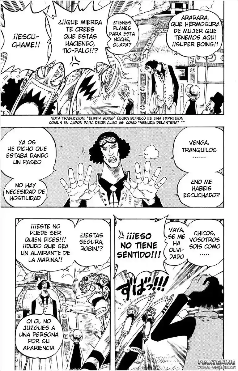 One Piece Capítulo 319 - Página 5 en español