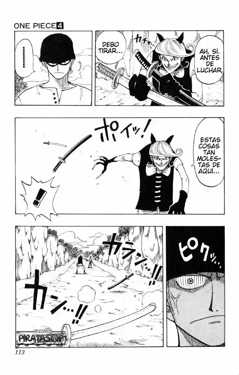 One Piece Capítulo 32 - Página 3 en español