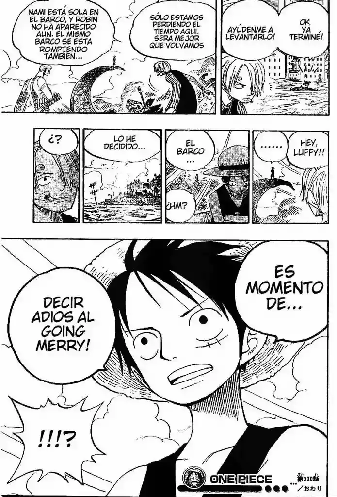 One Piece Capítulo 330 - Página 16 en español