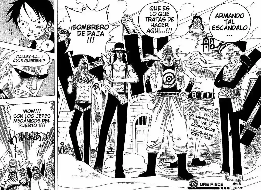One Piece Capítulo 336 - Página 18 en español