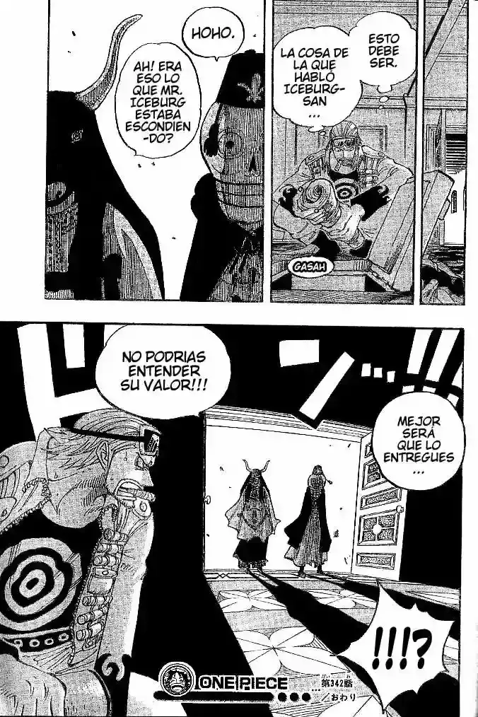 One Piece Capítulo 342 - Página 18 en español
