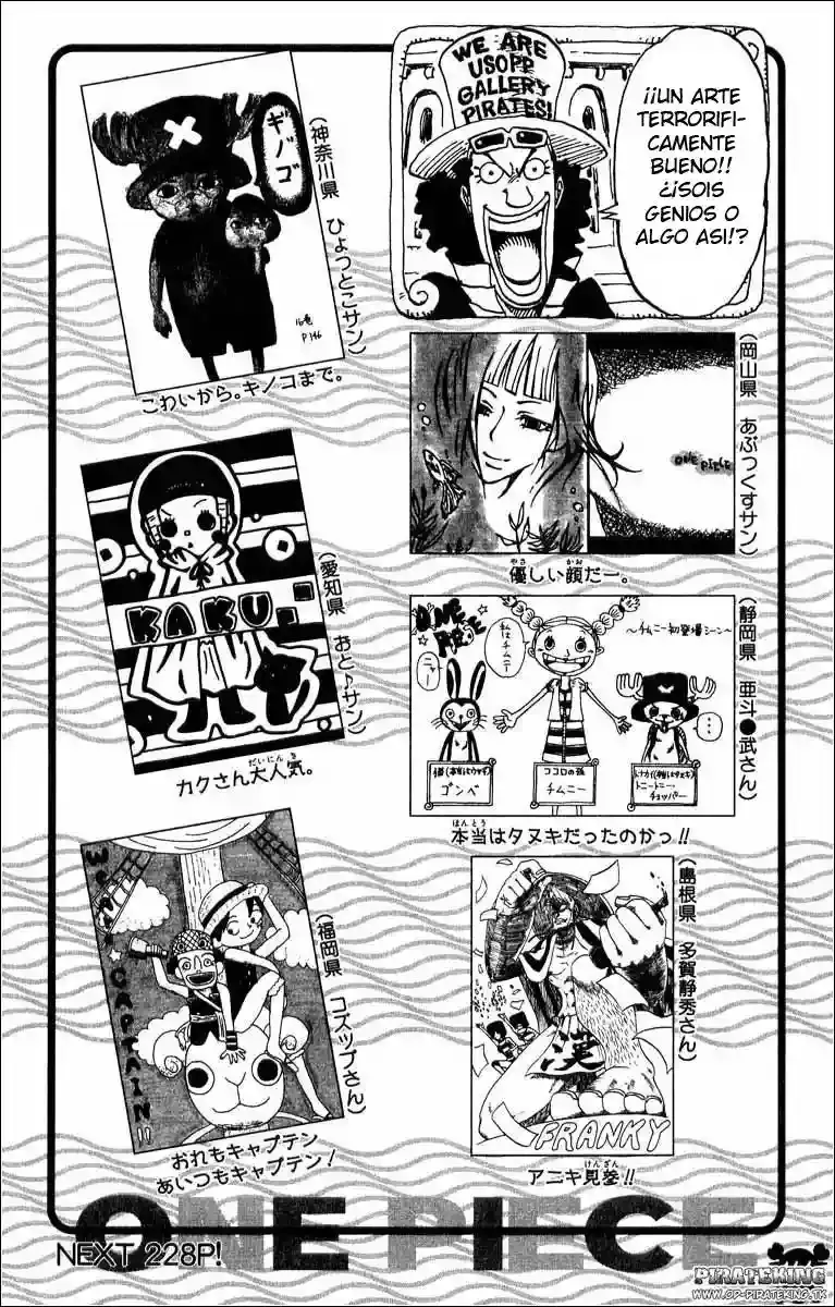 One Piece Capítulo 354 - Página 19 en español