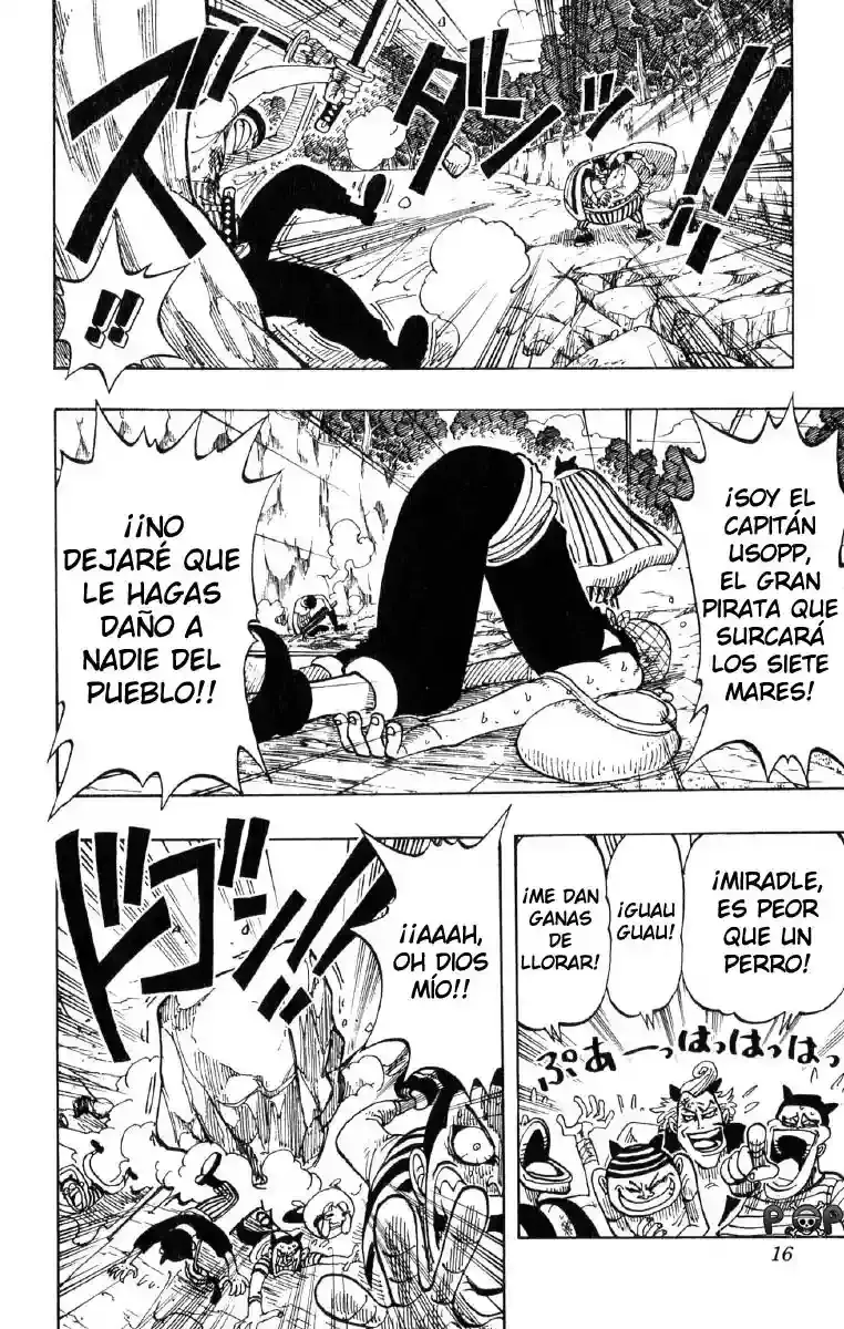 One Piece Capítulo 36 - Página 12 en español