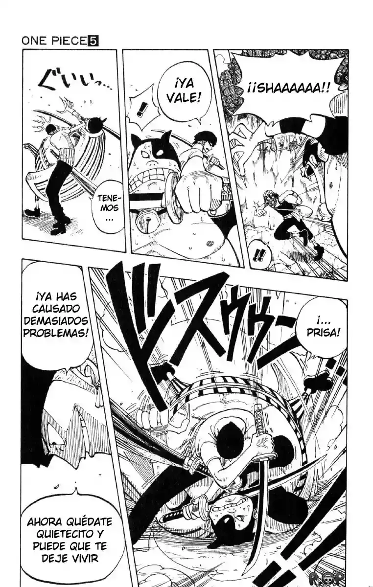 One Piece Capítulo 36 - Página 9 en español