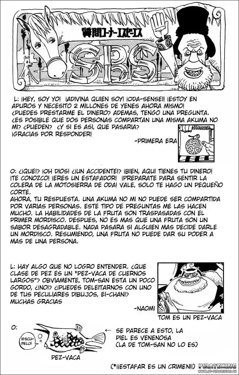 One Piece Capítulo 360 - Página 20 en español