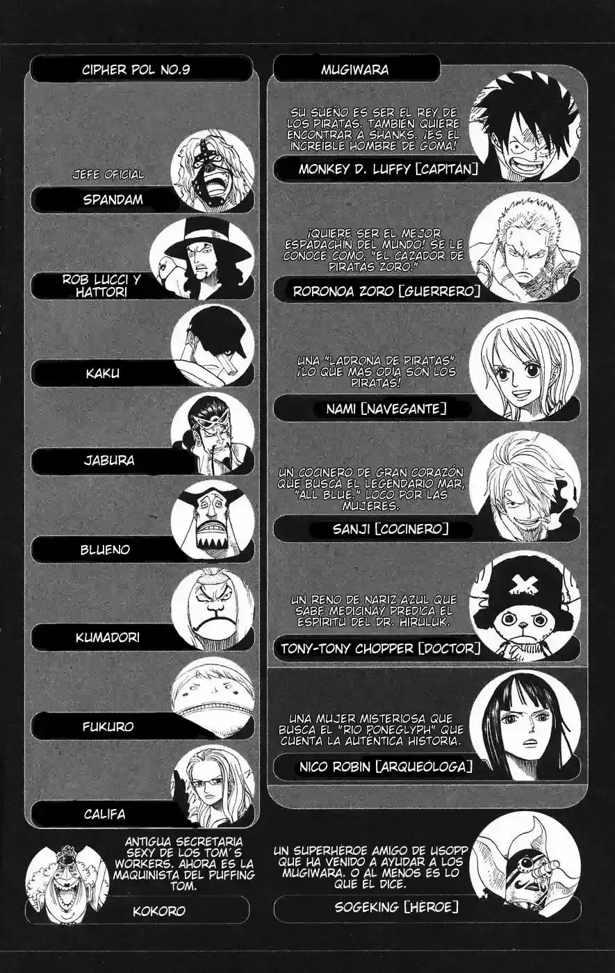 One Piece Capítulo 378 - Página 3 en español
