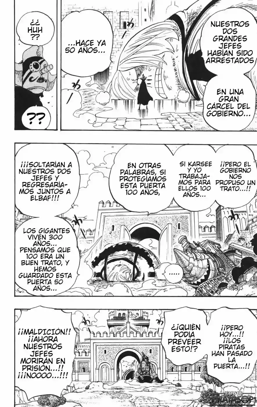 One Piece Capítulo 384 - Página 6 en español