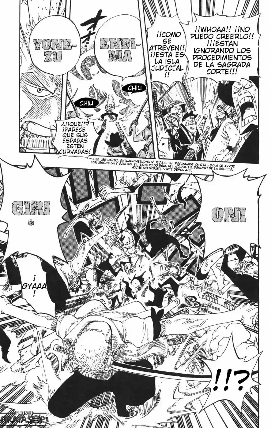 One Piece Capítulo 387 - Página 6 en español