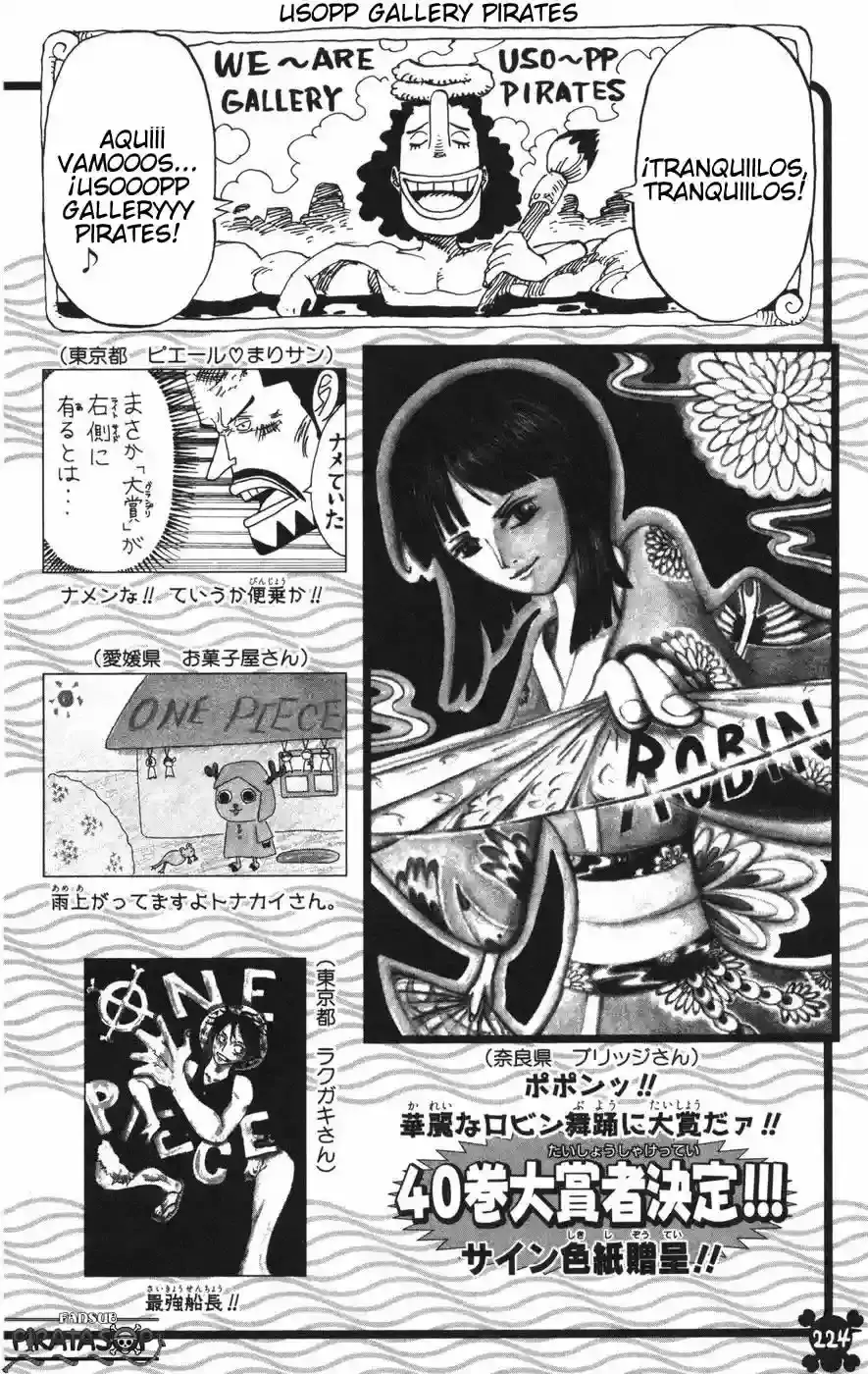 One Piece Capítulo 388 - Página 19 en español