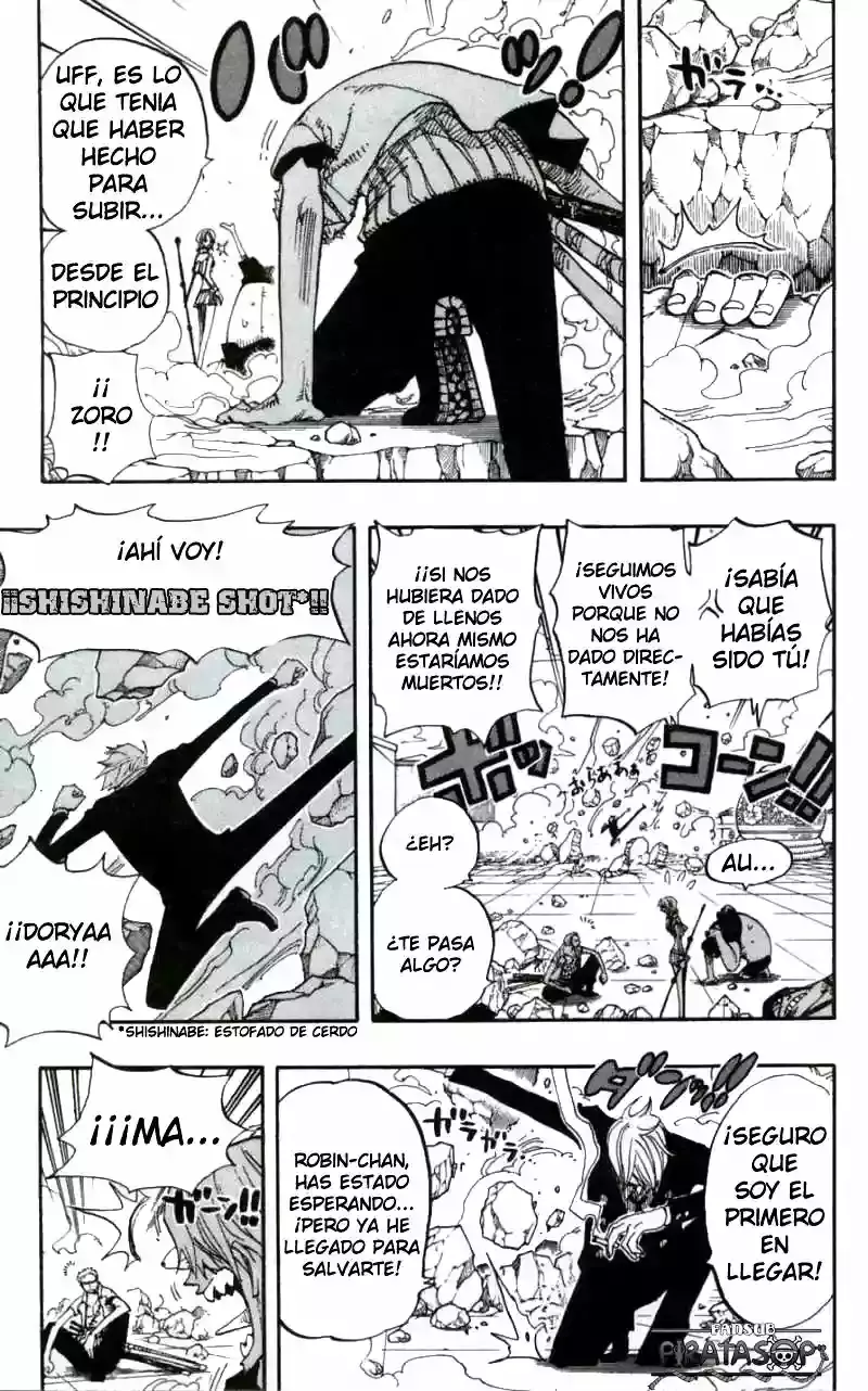 One Piece Capítulo 390 - Página 14 en español