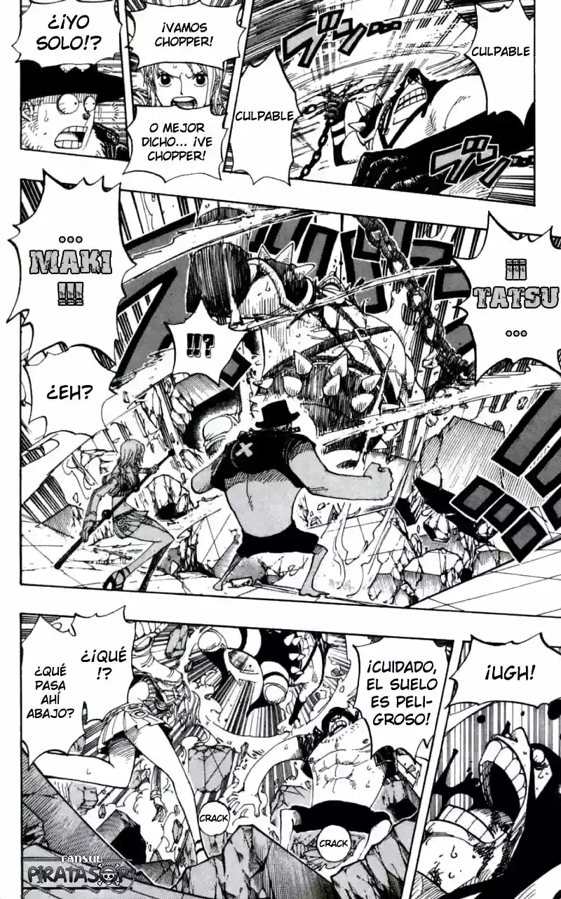 One Piece Capítulo 390 - Página 8 en español