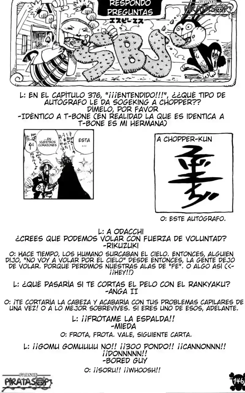 One Piece Capítulo 395 - Página 19 en español