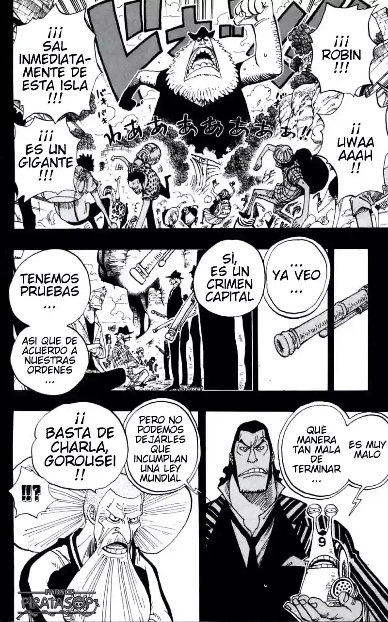One Piece Capítulo 395 - Página 4 en español