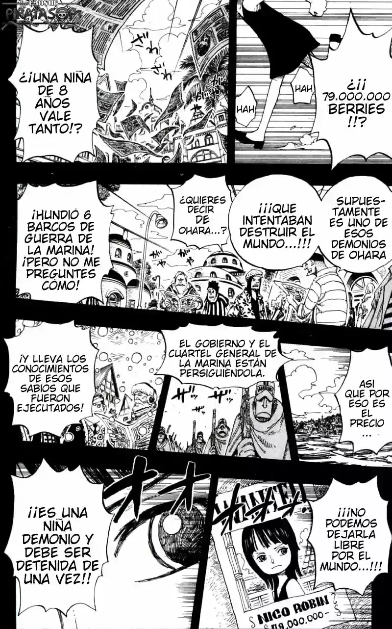 One Piece Capítulo 398 - Página 4 en español