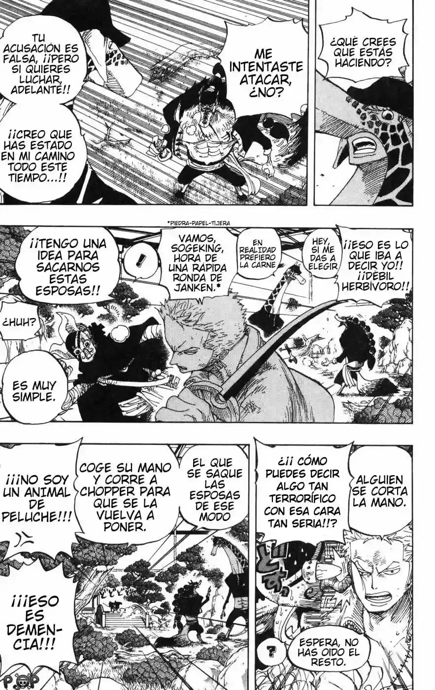 One Piece Capítulo 406 - Página 8 en español