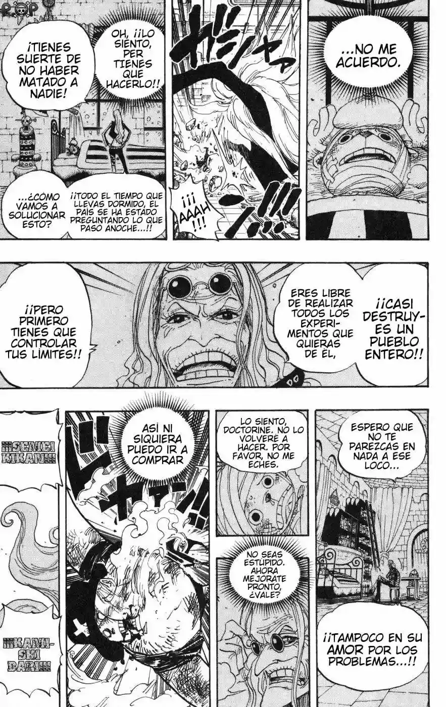 One Piece Capítulo 407 - Página 9 en español