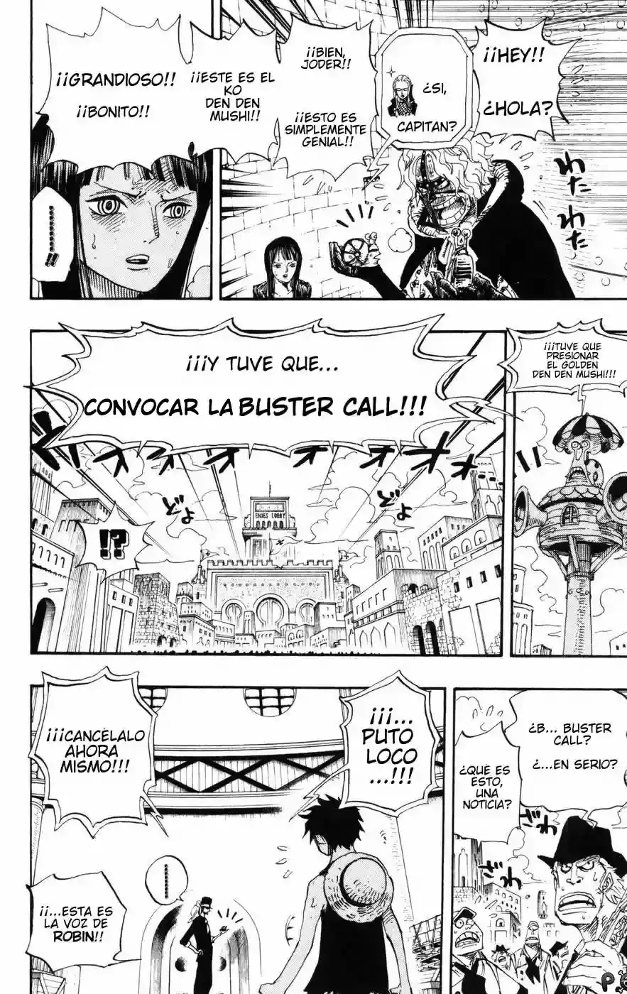 One Piece Capítulo 409 - Página 6 en español