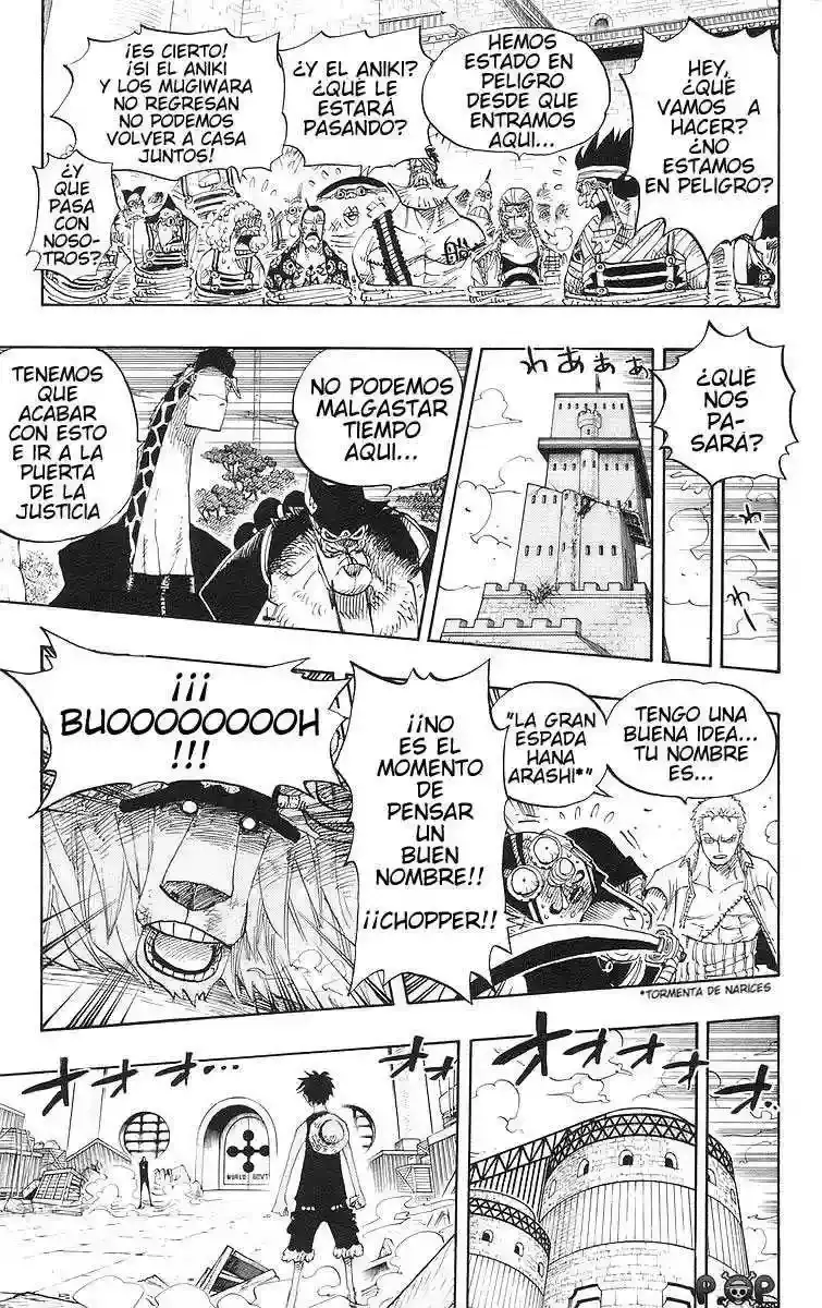 One Piece Capítulo 410 - Página 11 en español