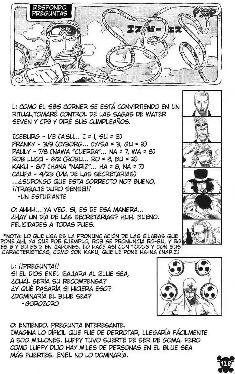 One Piece Capítulo 415 - Página 19 en español
