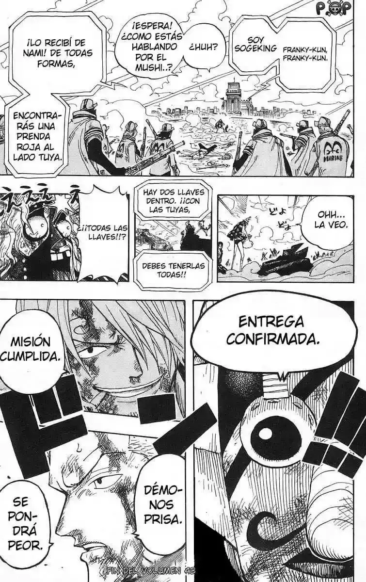 One Piece Capítulo 419 - Página 17 en español