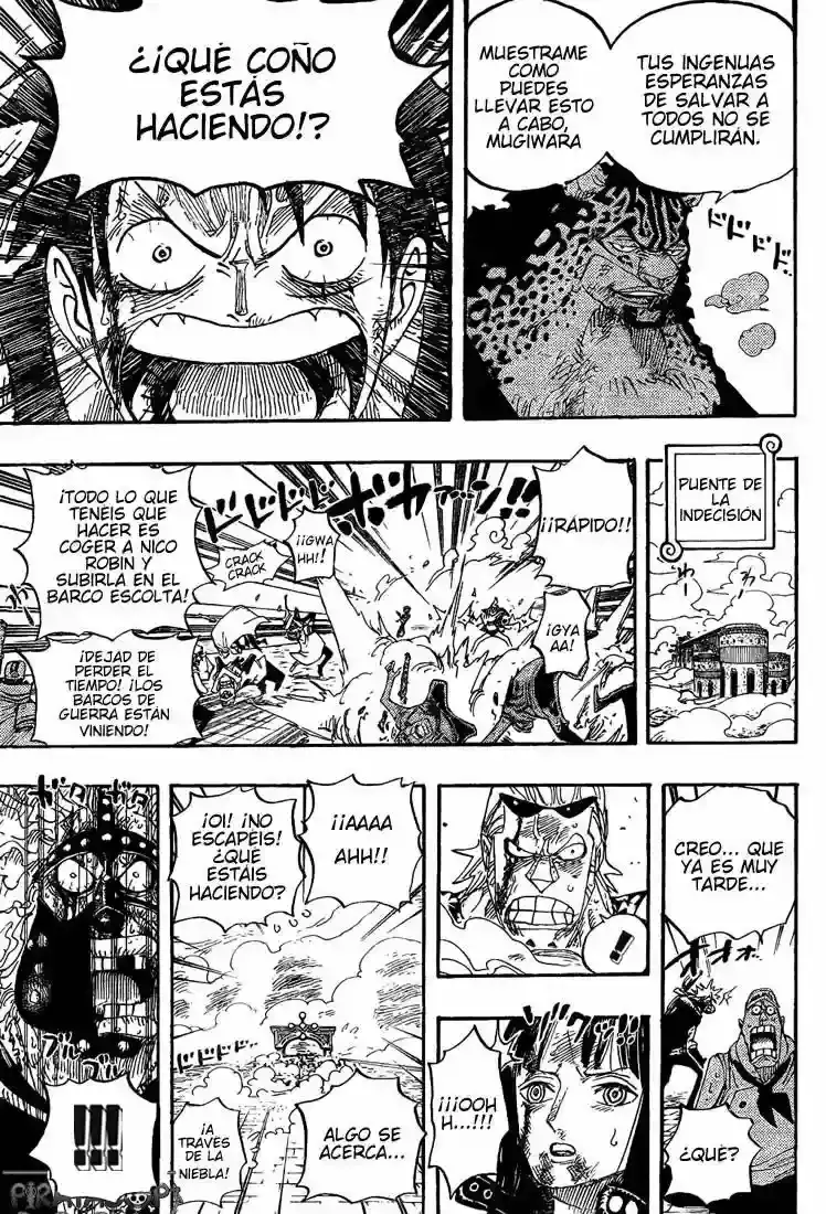One Piece Capítulo 420 - Página 23 en español