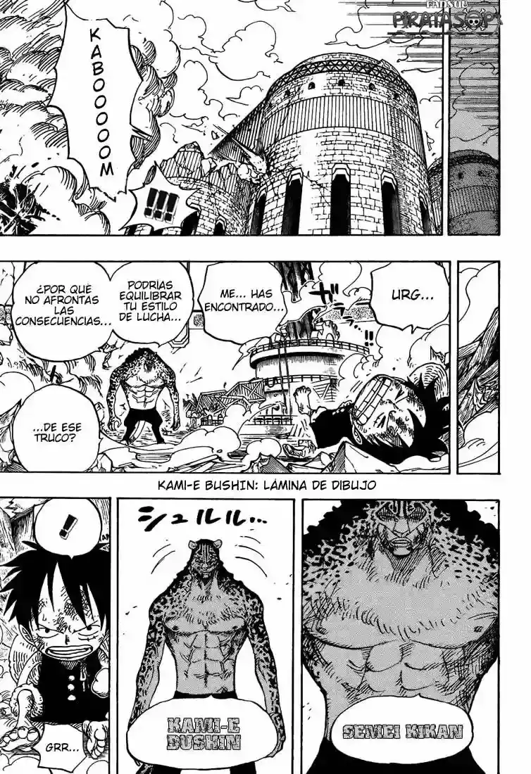 One Piece Capítulo 423 - Página 13 en español