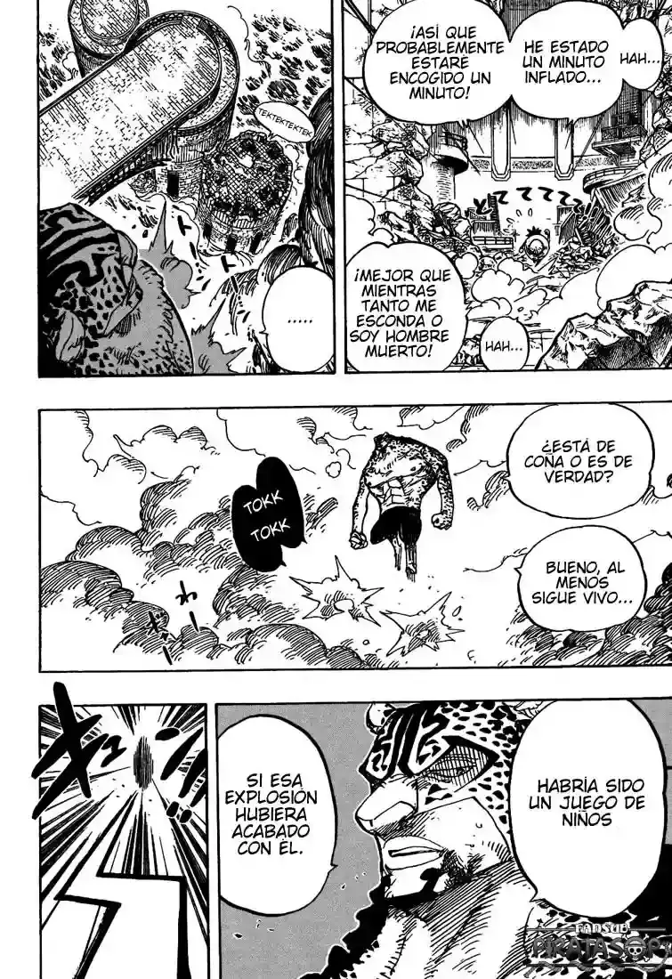 One Piece Capítulo 423 - Página 4 en español