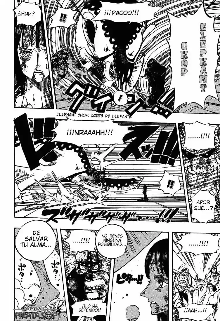 One Piece Capítulo 423 - Página 8 en español