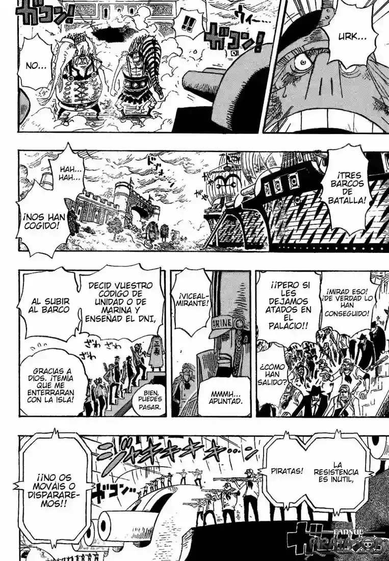 One Piece Capítulo 424 - Página 5 en español