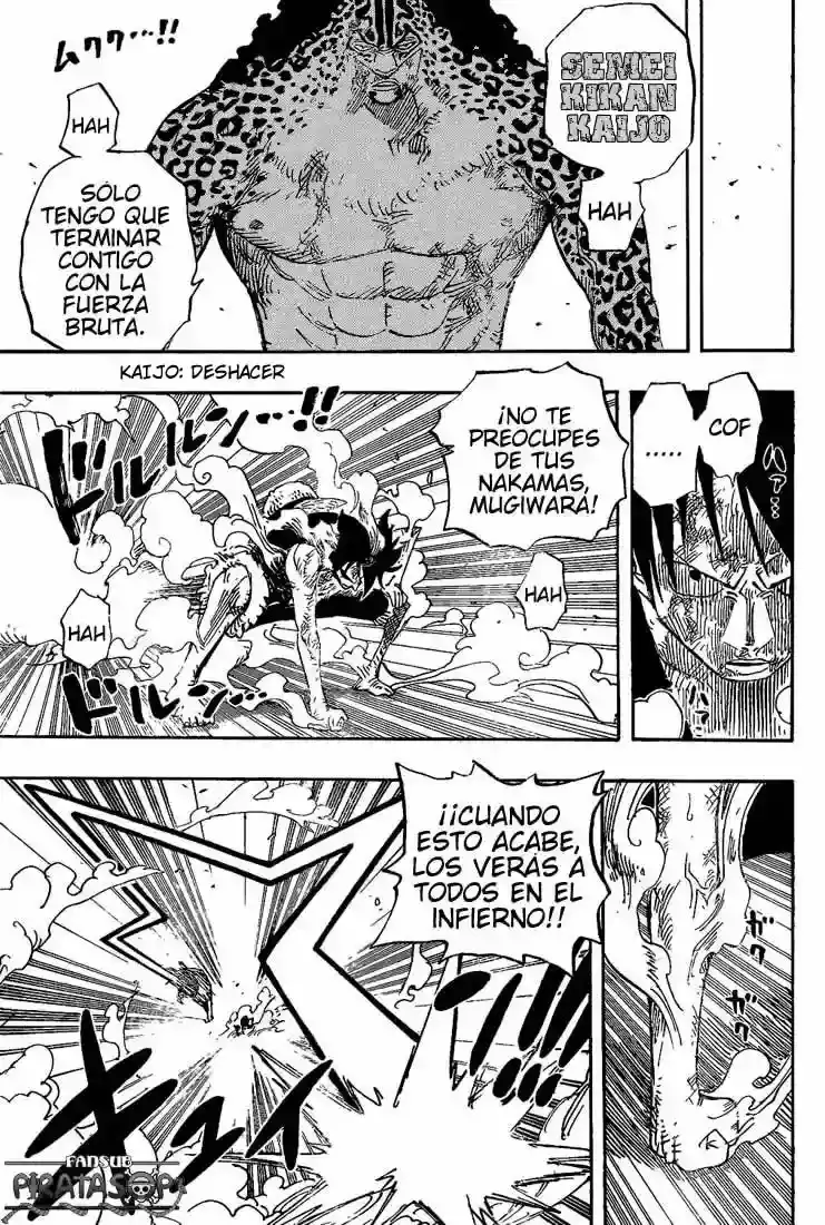 One Piece Capítulo 427 - Página 9 en español