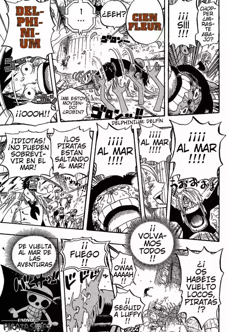 One Piece Capítulo 428 - Página 17 en español