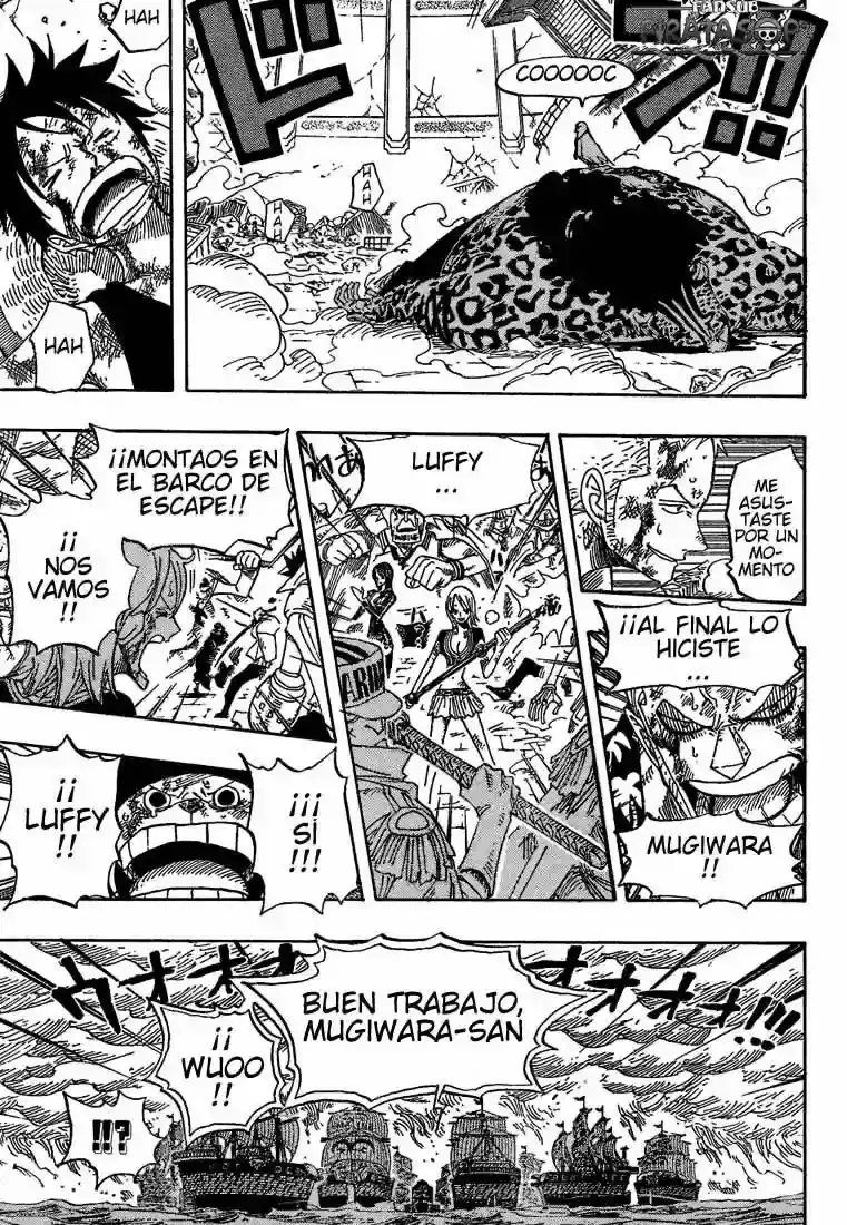 One Piece Capítulo 428 - Página 3 en español