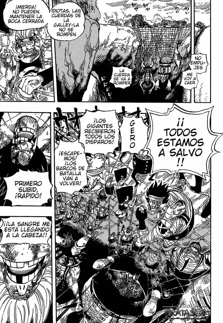 One Piece Capítulo 428 - Página 5 en español