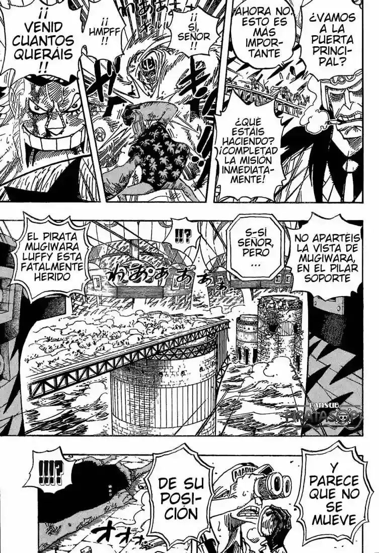 One Piece Capítulo 428 - Página 7 en español