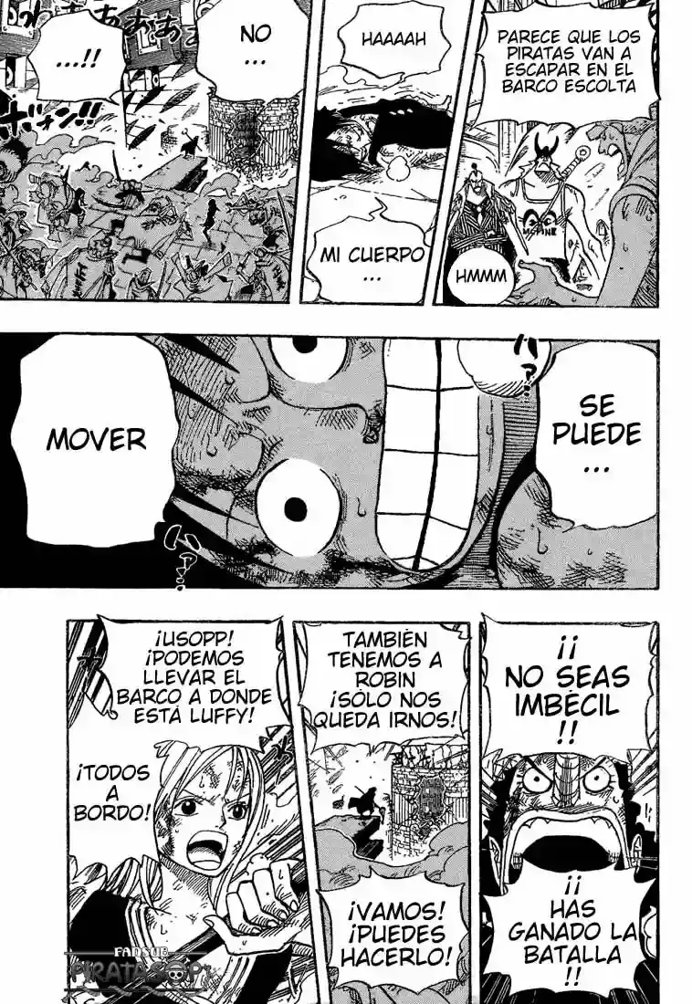 One Piece Capítulo 428 - Página 9 en español