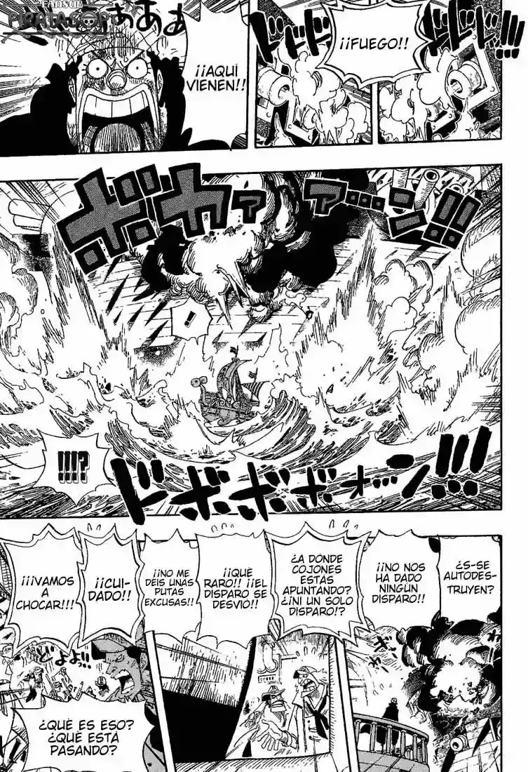 One Piece Capítulo 429 - Página 7 en español